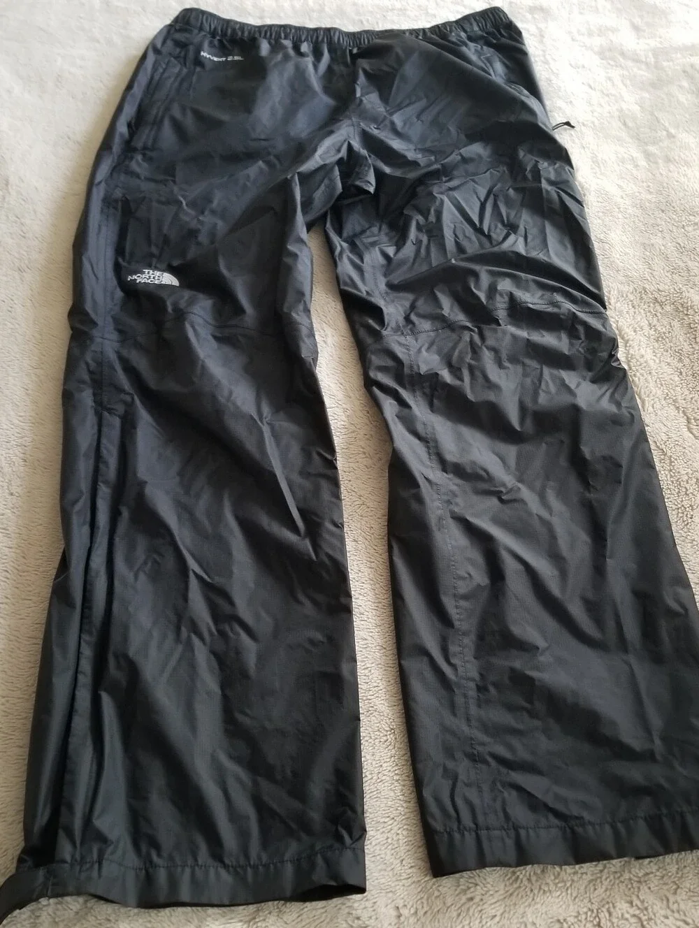 The North Face Men's Hyvent 2.5L Venture Rain Pant/Black Hiking XL